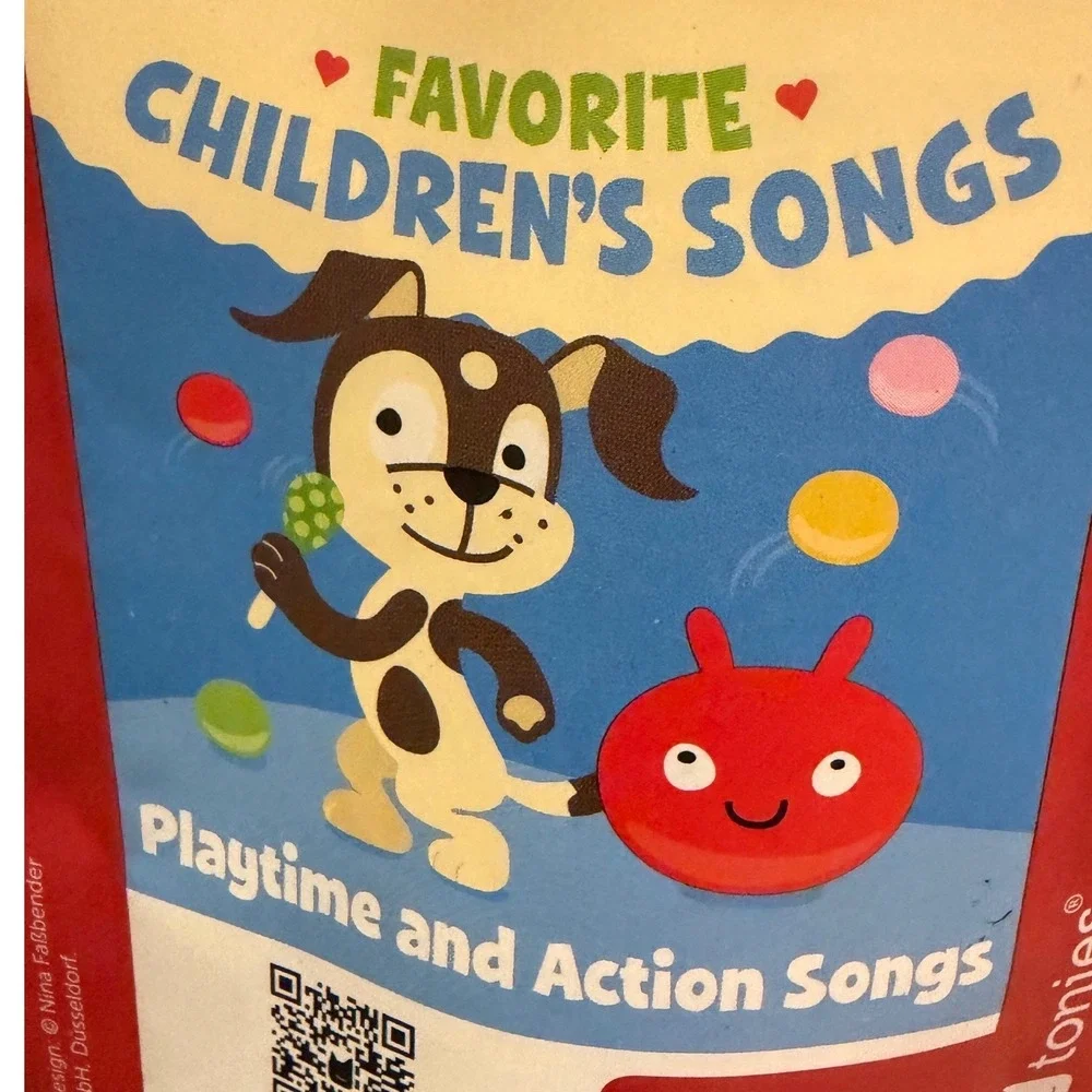 Tonies Favorite Children's Songs Playtime and Action Songs Kids Multi Music Toy